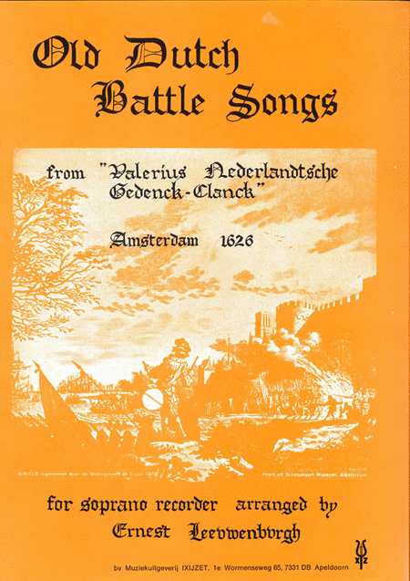 Old Dutch Battle Songs