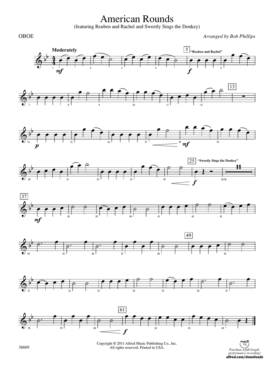 American Rounds: Oboe