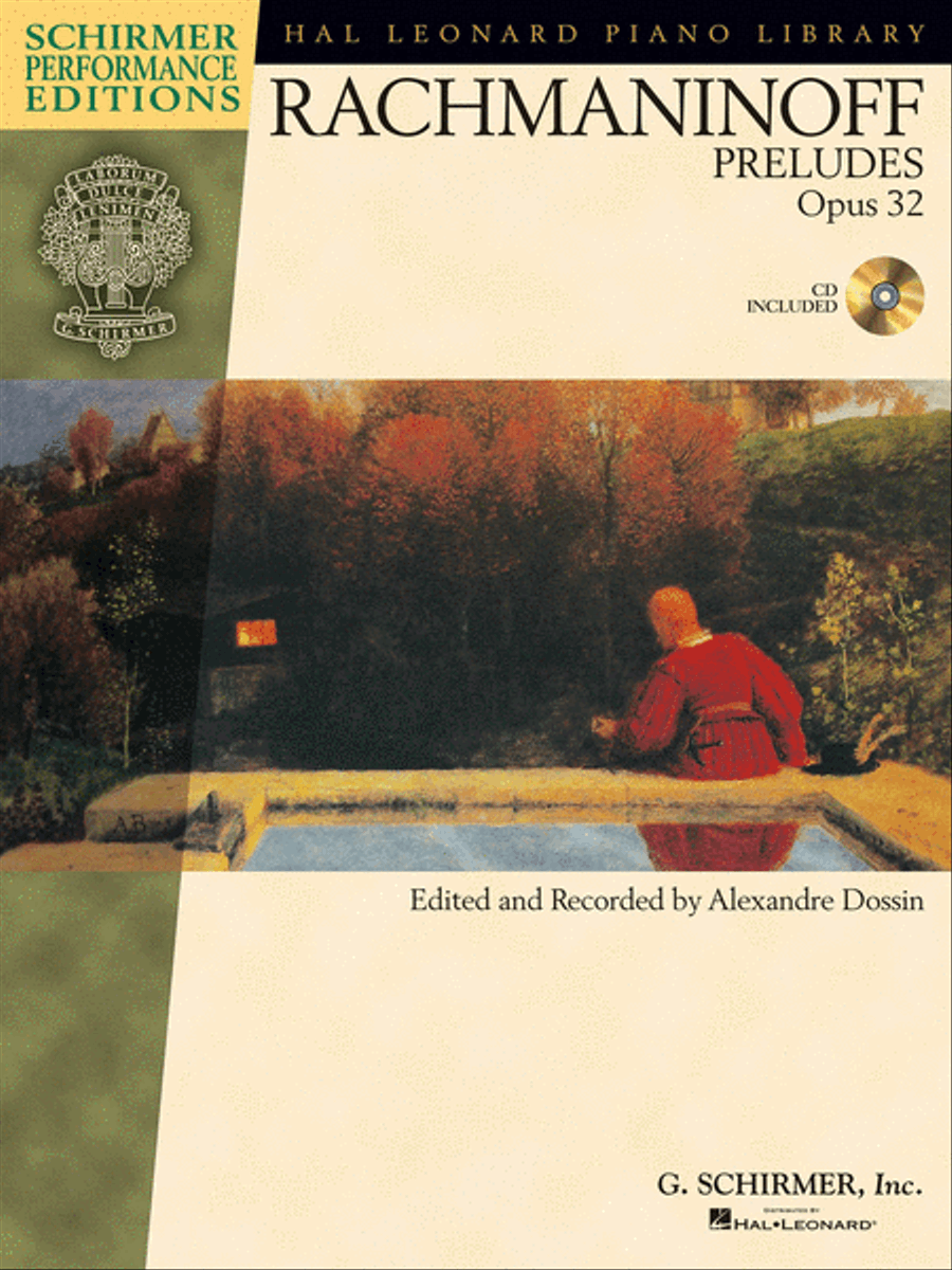 Serge Rachmaninoff - Preludes, Op. 32 Piano scores gallery preview page 1
