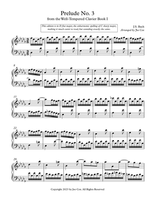 Bach Prelude No. 3