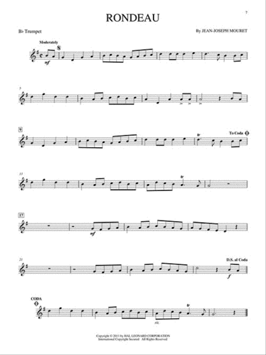 Wedding Trumpet Solos Trumpet Solo scores gallery preview page 7