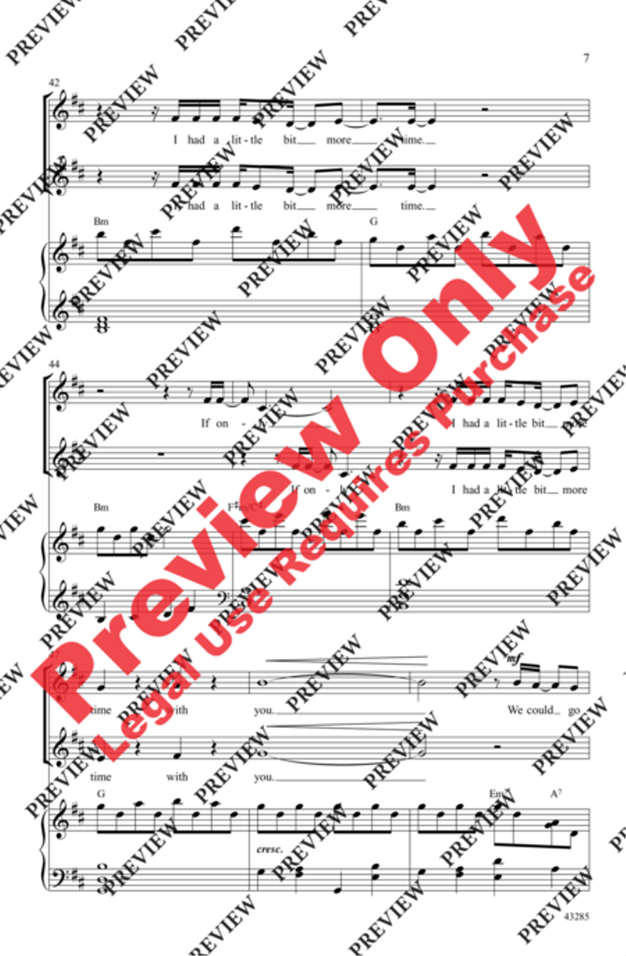 Clouds 2-Part scores gallery preview page 7