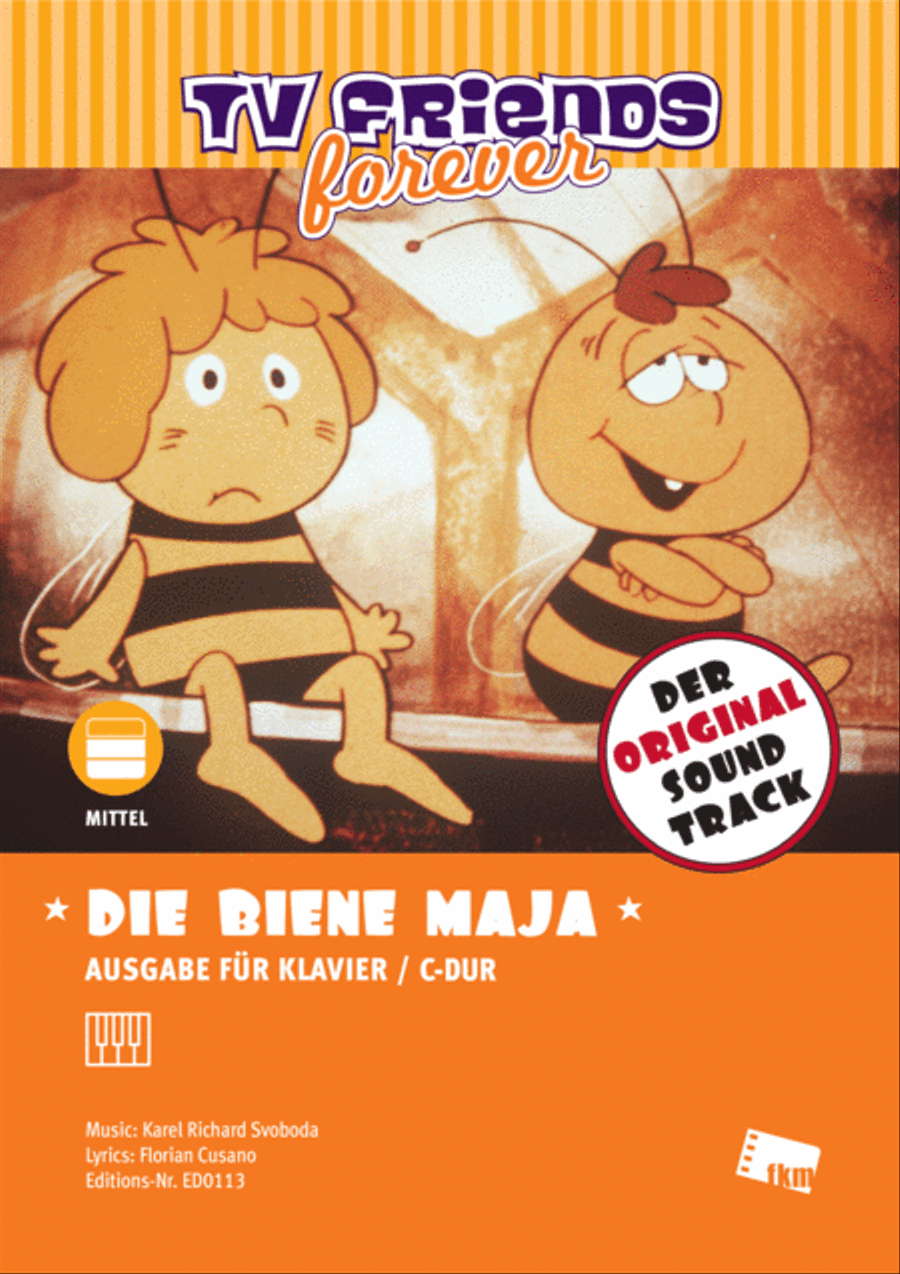 Biene Maja Piano scores gallery preview page 1