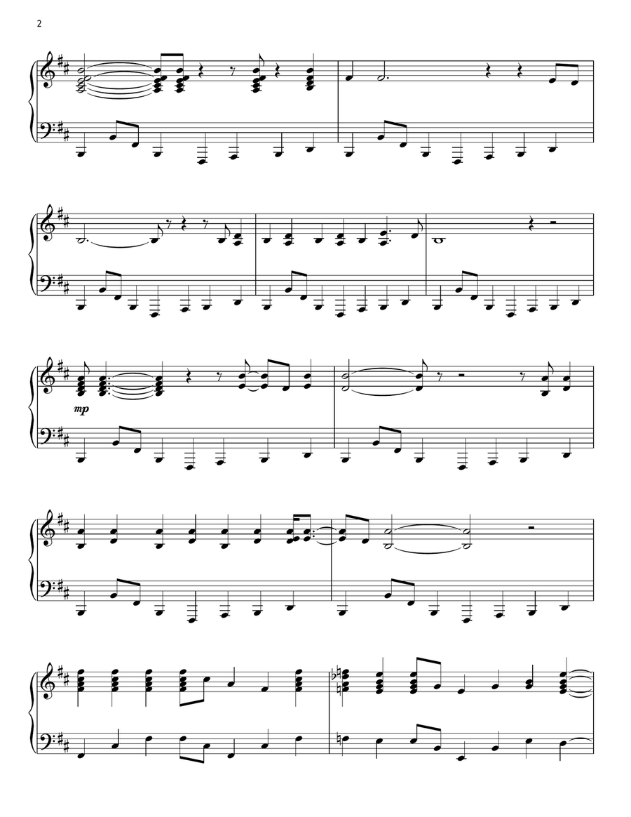 Money Piano Solo scores gallery preview page 2