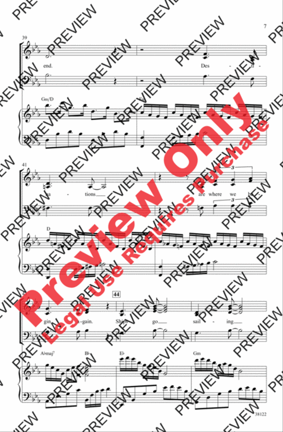 Believe 3-Part scores gallery preview page 18