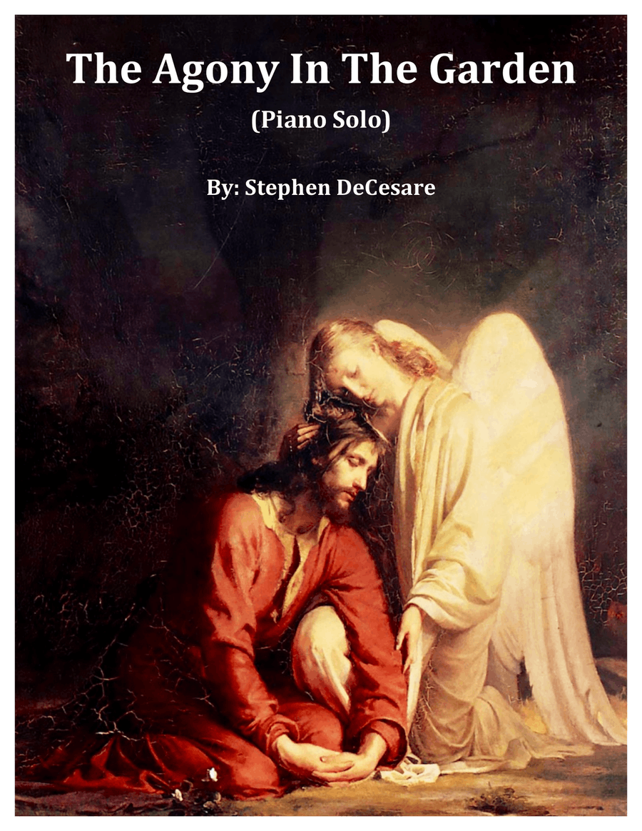 The Agony In The Garden The Agony In The Garden Piano Solo scores gallery preview page 1
