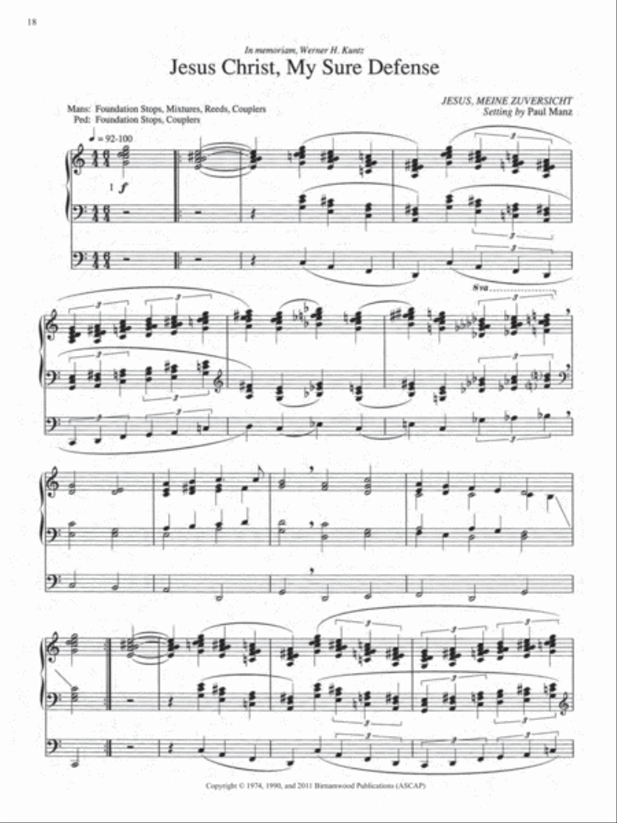Ten Chorale Improvisations, Set 5 Organ scores gallery preview page 7