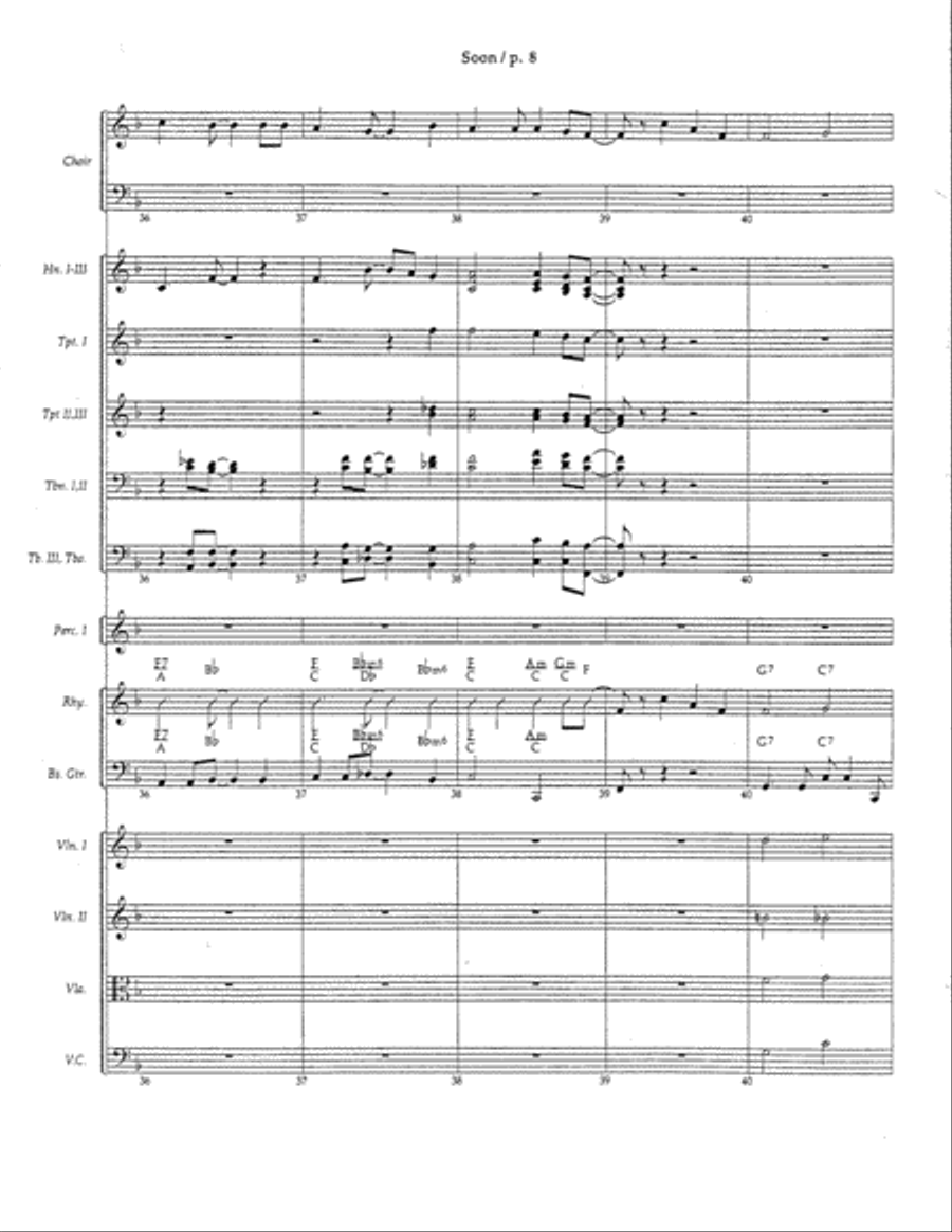 Soon and Very Soon Soon and Very Soon Choir scores gallery preview page 8