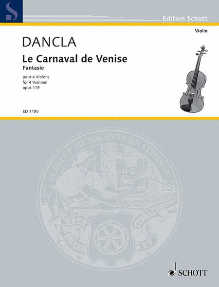 Dancla Ch Carnaval De Venise Op119 (fk)