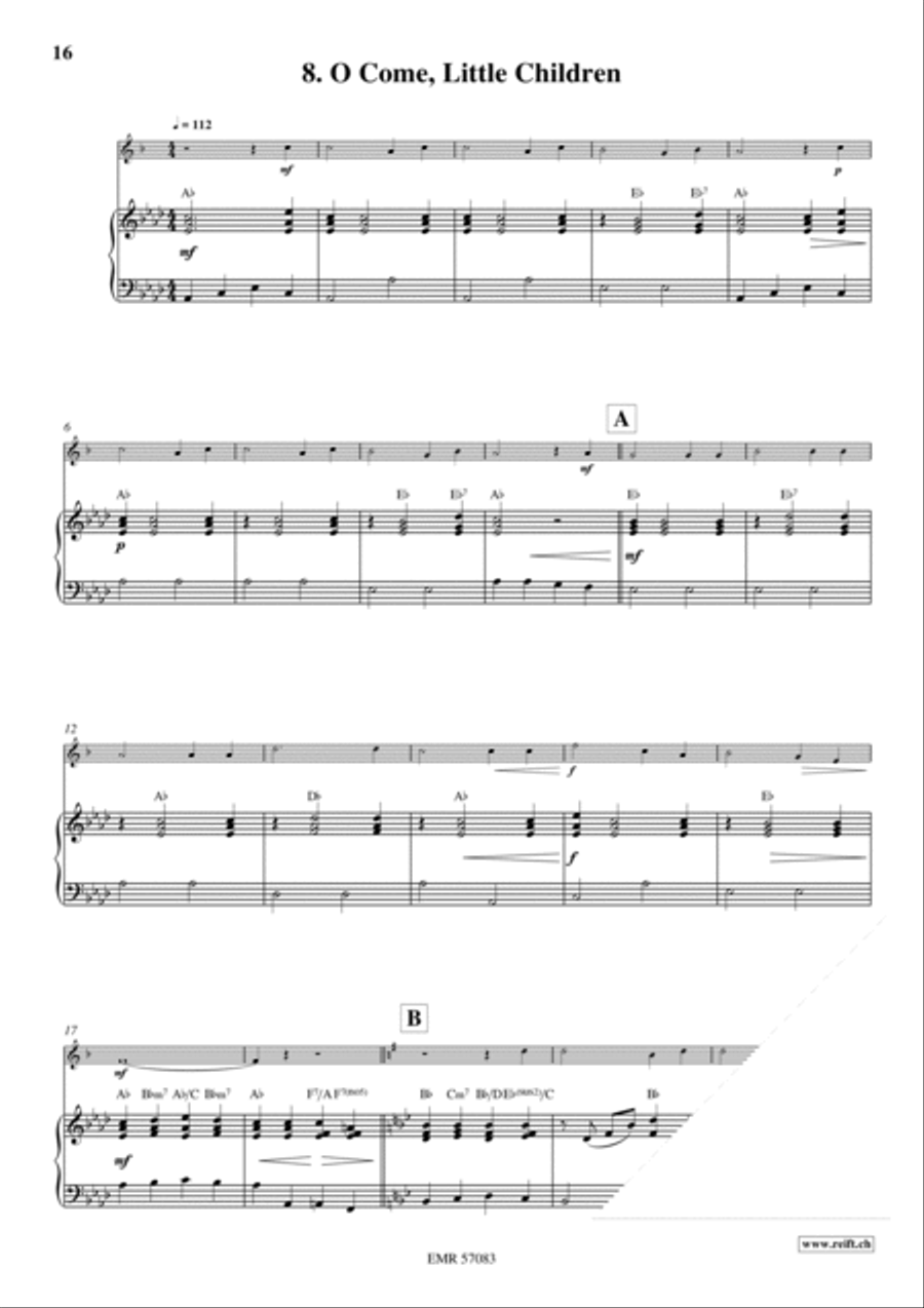 18 Christmas Songs Organ scores gallery preview page 11