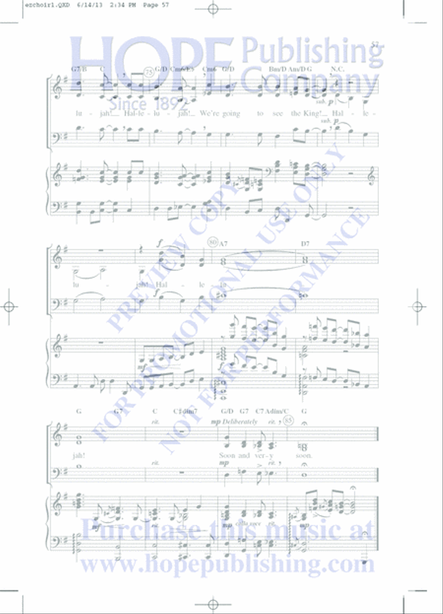 Easy Choir, Vol. 1 Choir scores gallery preview page 55