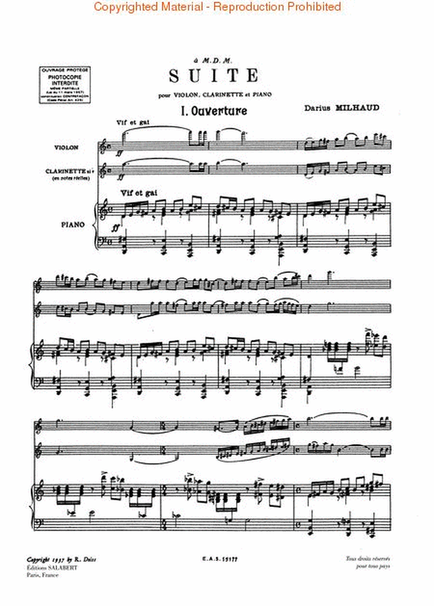 Suite Op. 157b
