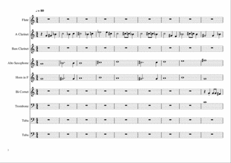 Promenade Concert Band scores gallery preview page 2