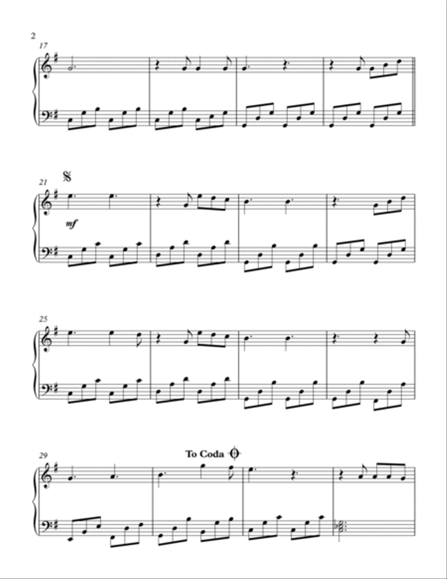 You Are The Reason Piano Solo scores gallery preview page 3