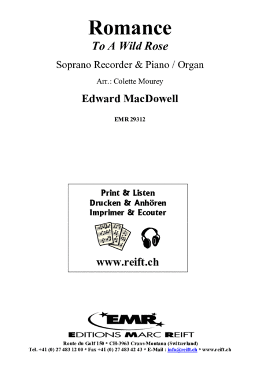 Romance Soprano Recorder scores gallery preview page 2