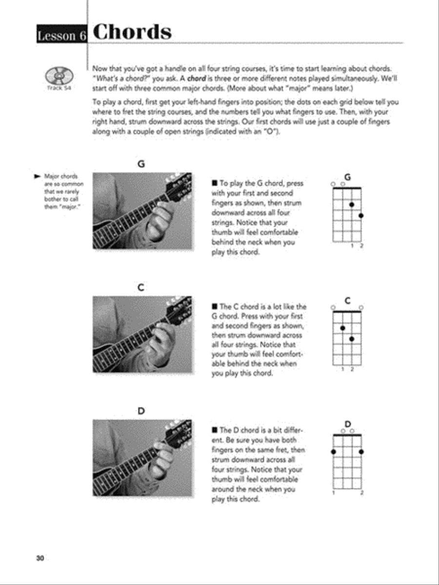 Play Mandolin Today! – Level 1 Guitar Tablature scores gallery preview page 6