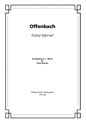 Book cover for Galop Infernal (Can-Can) arr. four flutes