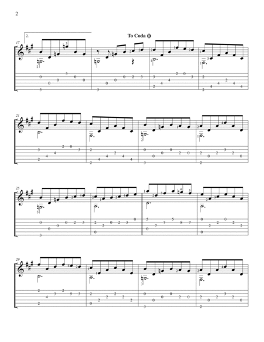 Un Nuevo Día Guitar Tablature scores gallery preview page 3