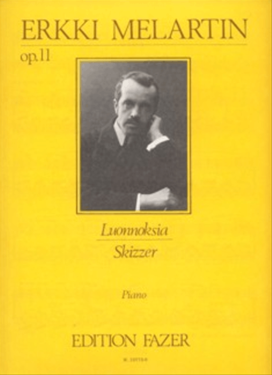 Skizzer / Luonnoksia Op. 11 Piano Solo scores gallery preview page 1