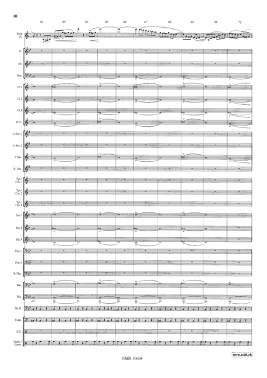 Concertino Concert Band scores gallery preview page 11