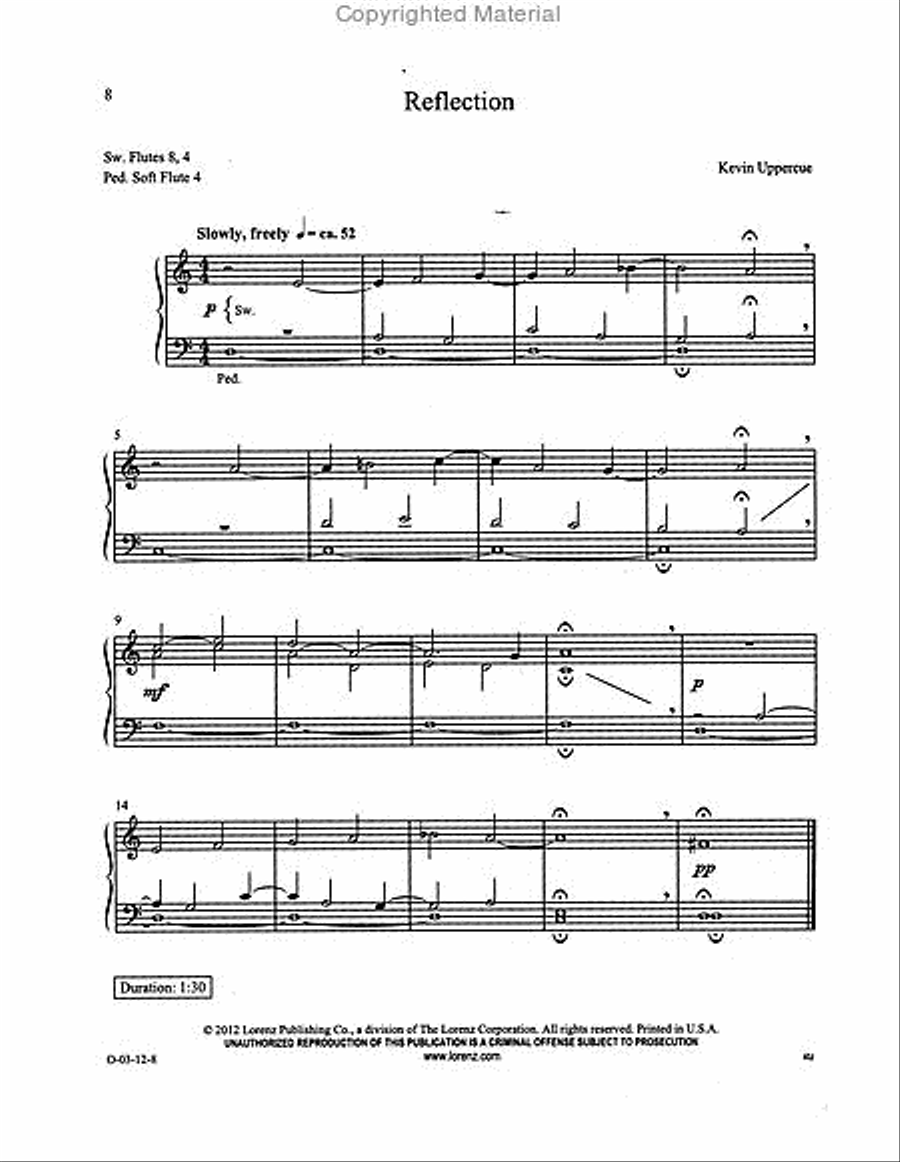 Easy Organ Library, Vol. 53 Organ Solo scores gallery preview page 2