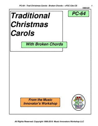 PC-64 - Traditional Christmas Carols - With Broken Chords
