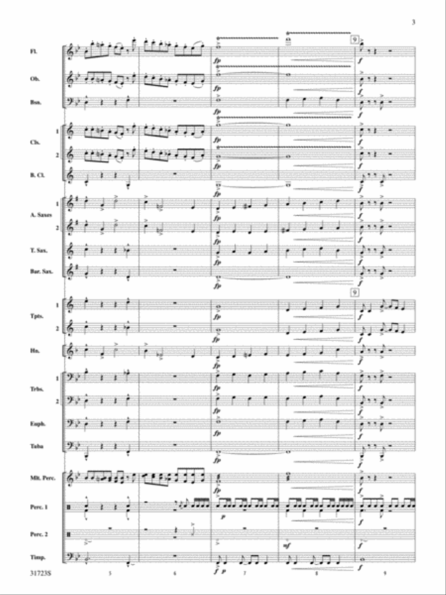 Western Horizons Concert Band scores gallery preview page 22