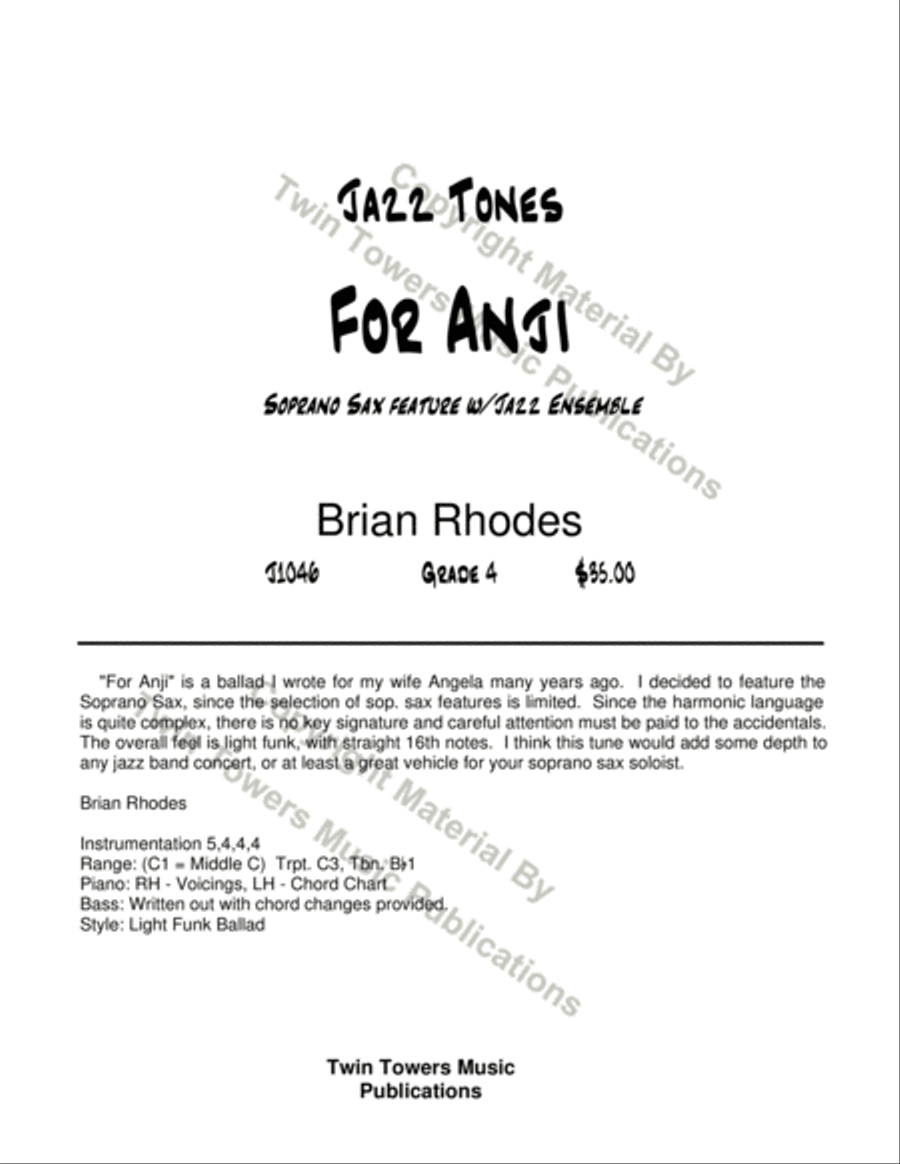 For Anji Jazz Ensemble scores gallery preview page 2