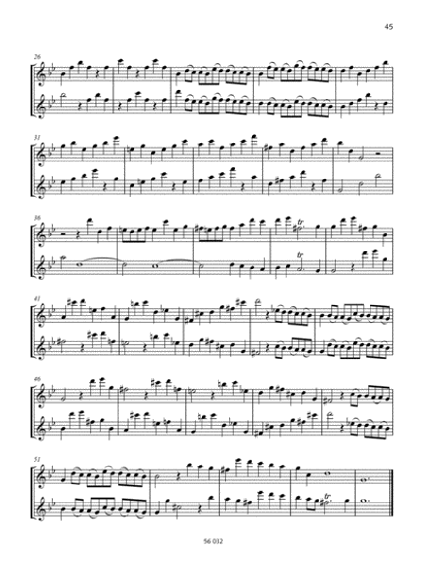Sonata G minor, TWV 40:104 Alto Recorder scores gallery preview page 2