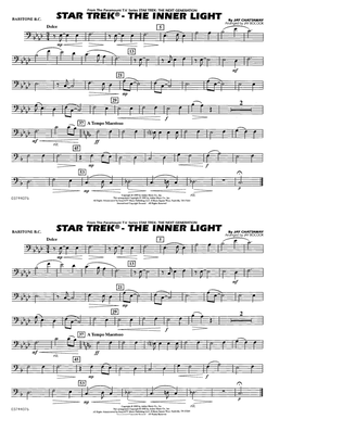 Book cover for Star Trek - The Inner Light - Baritone B.C.