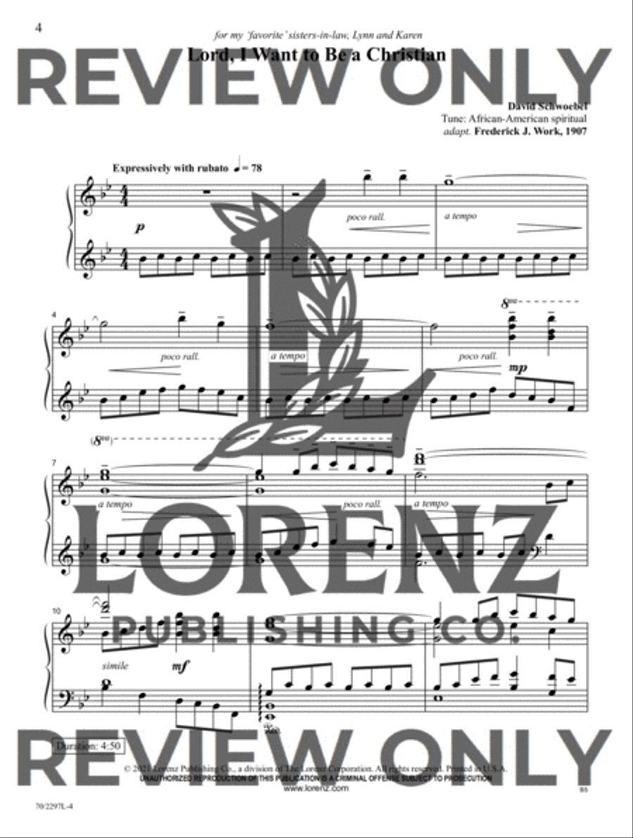 I Surrender All Piano Solo scores gallery preview page 5