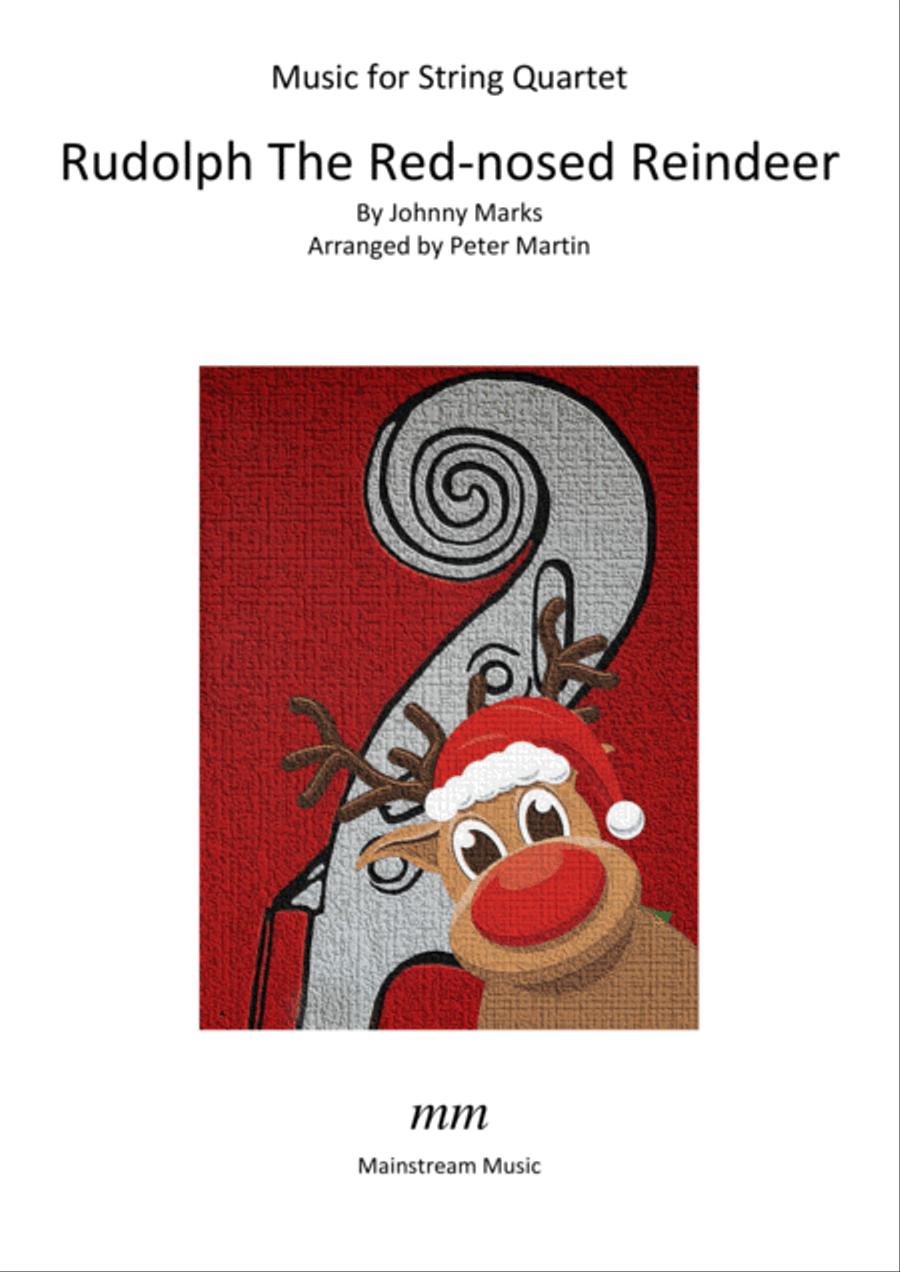 Rudolph The Red-nosed Reindeer String Quartet scores gallery preview page 1