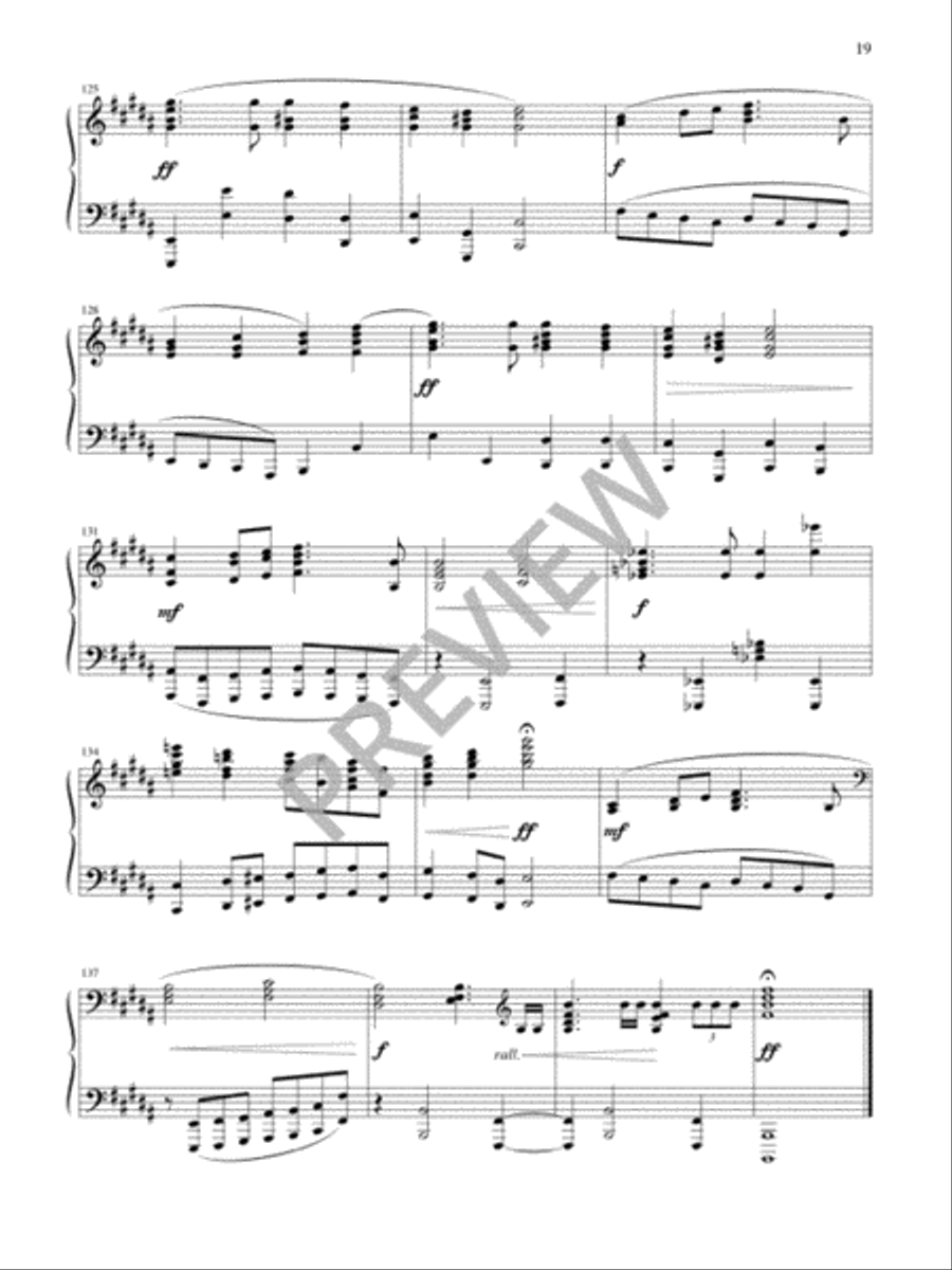 Christmas Medleys at the Piano Piano Solo scores gallery preview page 21