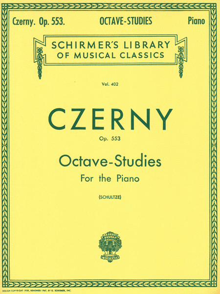 Carl Czerny: 6 Octave Studies in Progressive Difficulty, Op. 553