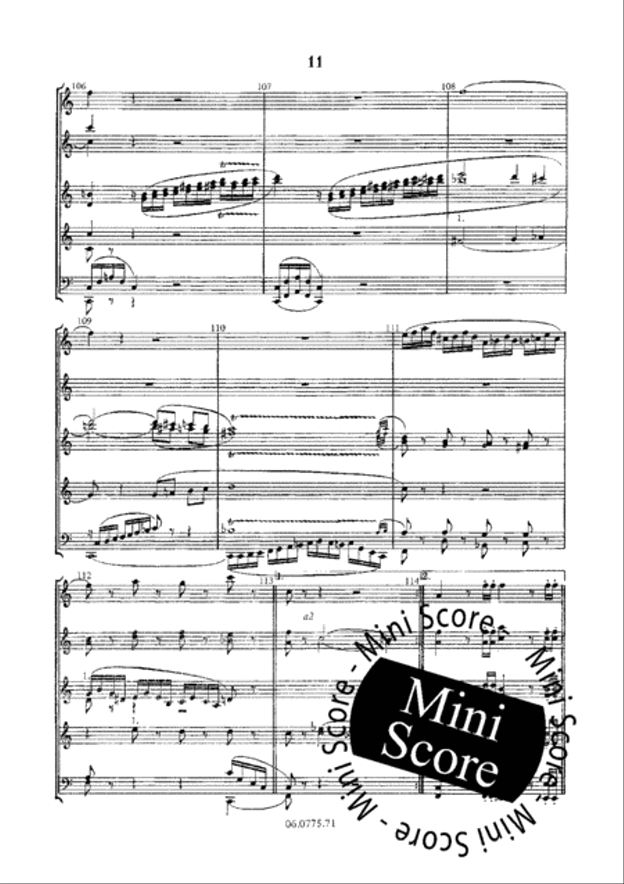 Fantasia (Adagio e Allegro) Set of Parts scores gallery preview page 15