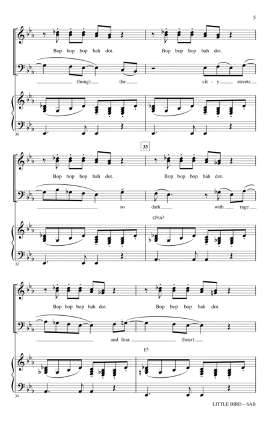Little Bird Little Bird 3-Part scores gallery preview page 4