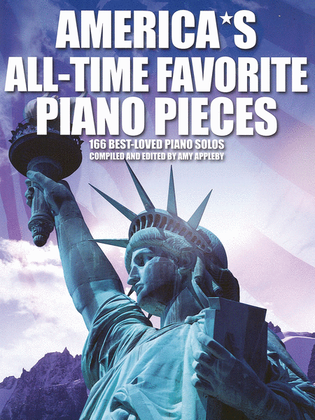 Book cover for America's All Time Favorite Piano Pieces
