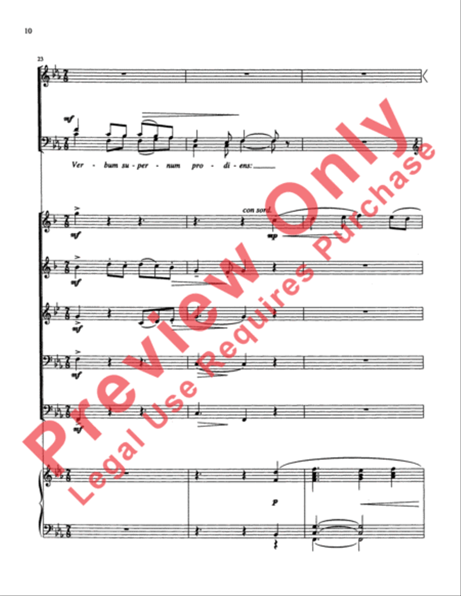 Make We Joy Now Choir scores gallery preview page 10