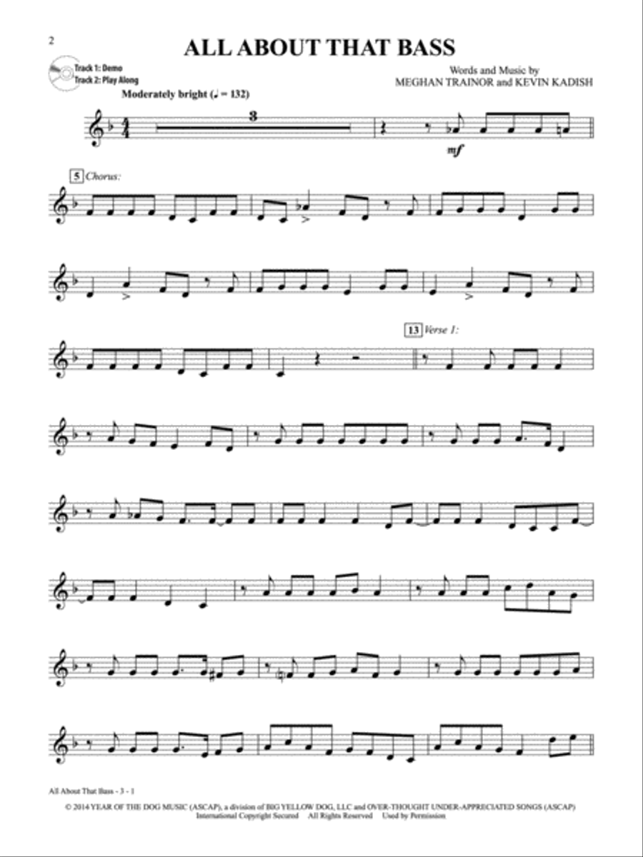 Pop & Rock Hits Instrumental Solos Percussion scores gallery preview page 3
