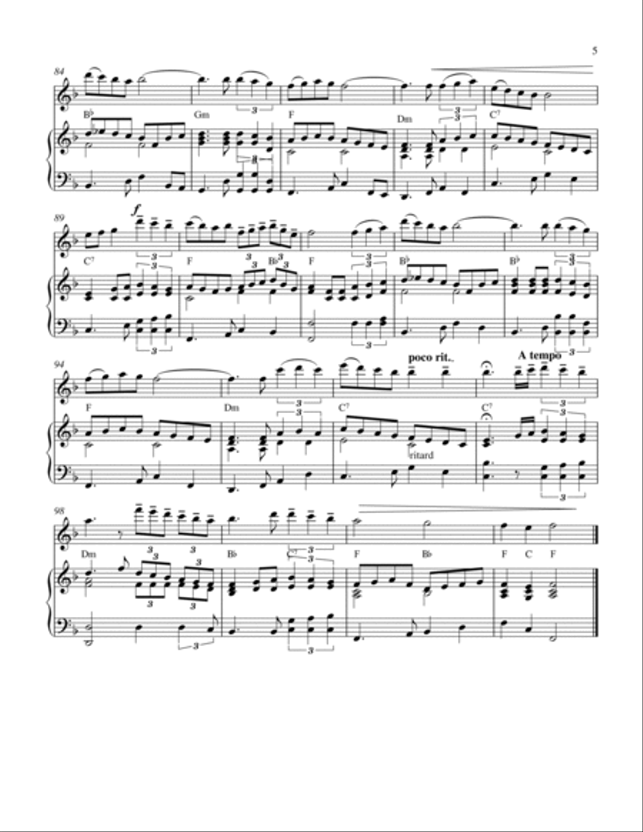 God On The Mountain Flute scores gallery preview page 6