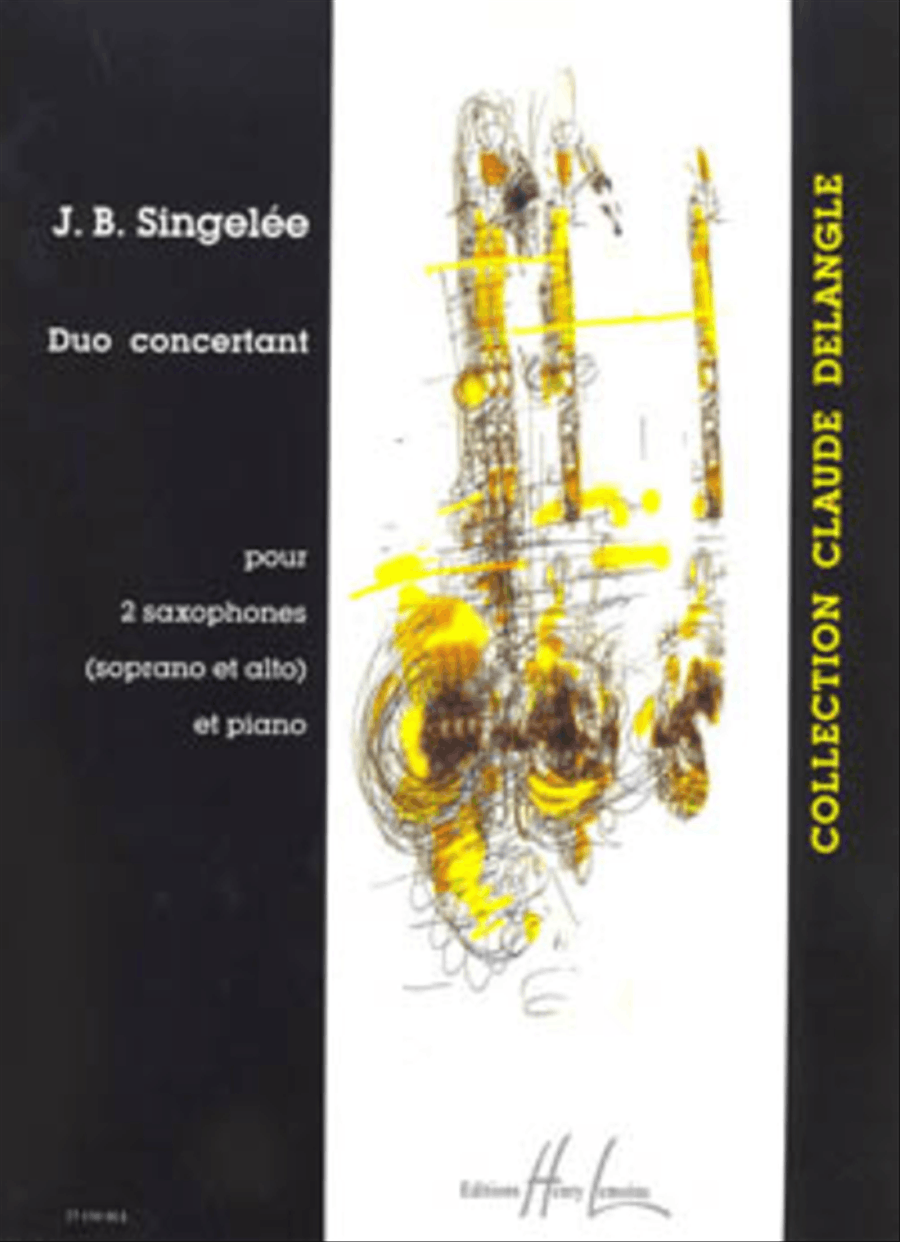 Duo Concertant Op. 55 Duo Concertant Op. 55 Saxophone Duet scores gallery preview page 1