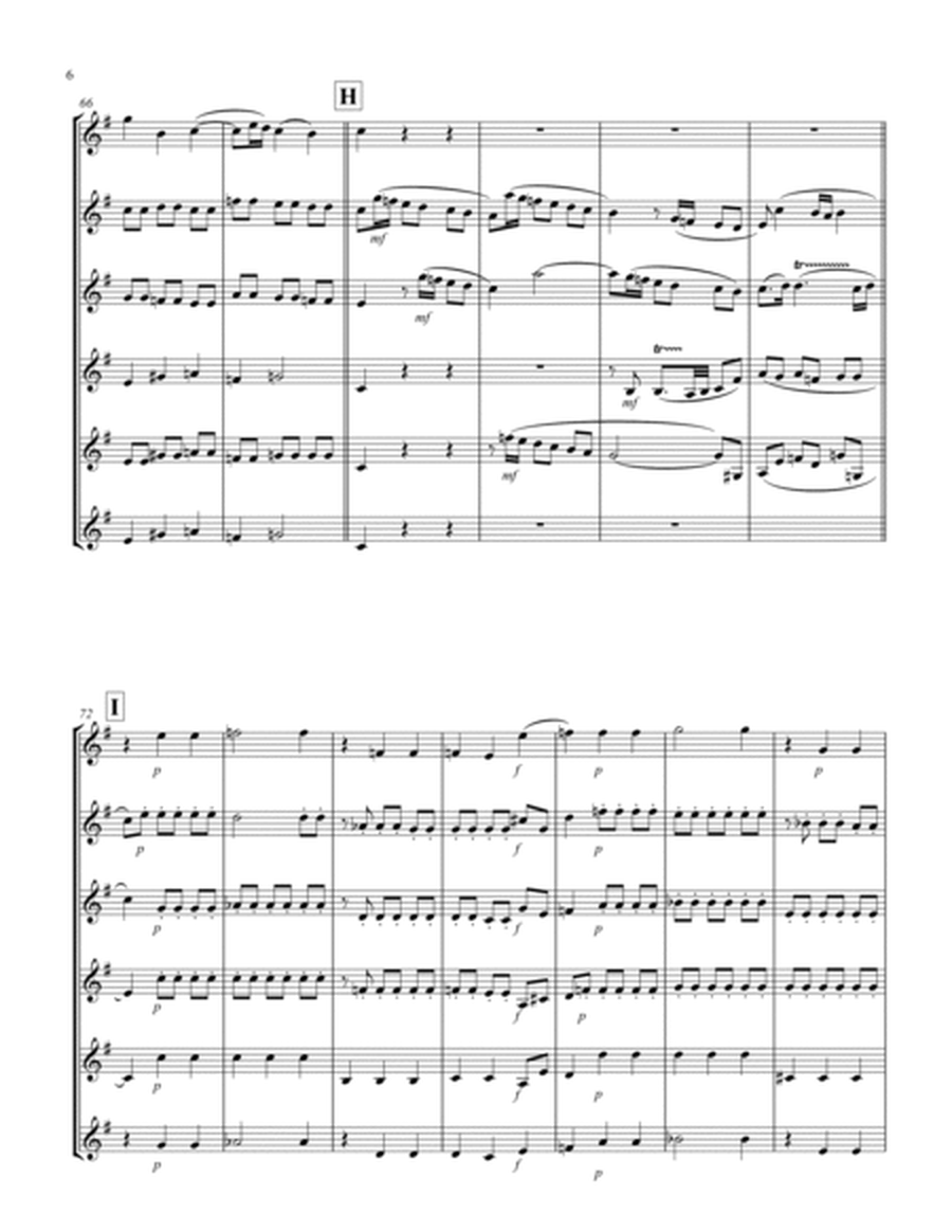 Recordare (from "Requiem") (F) (Euphonium Sextet - Treble Clef)