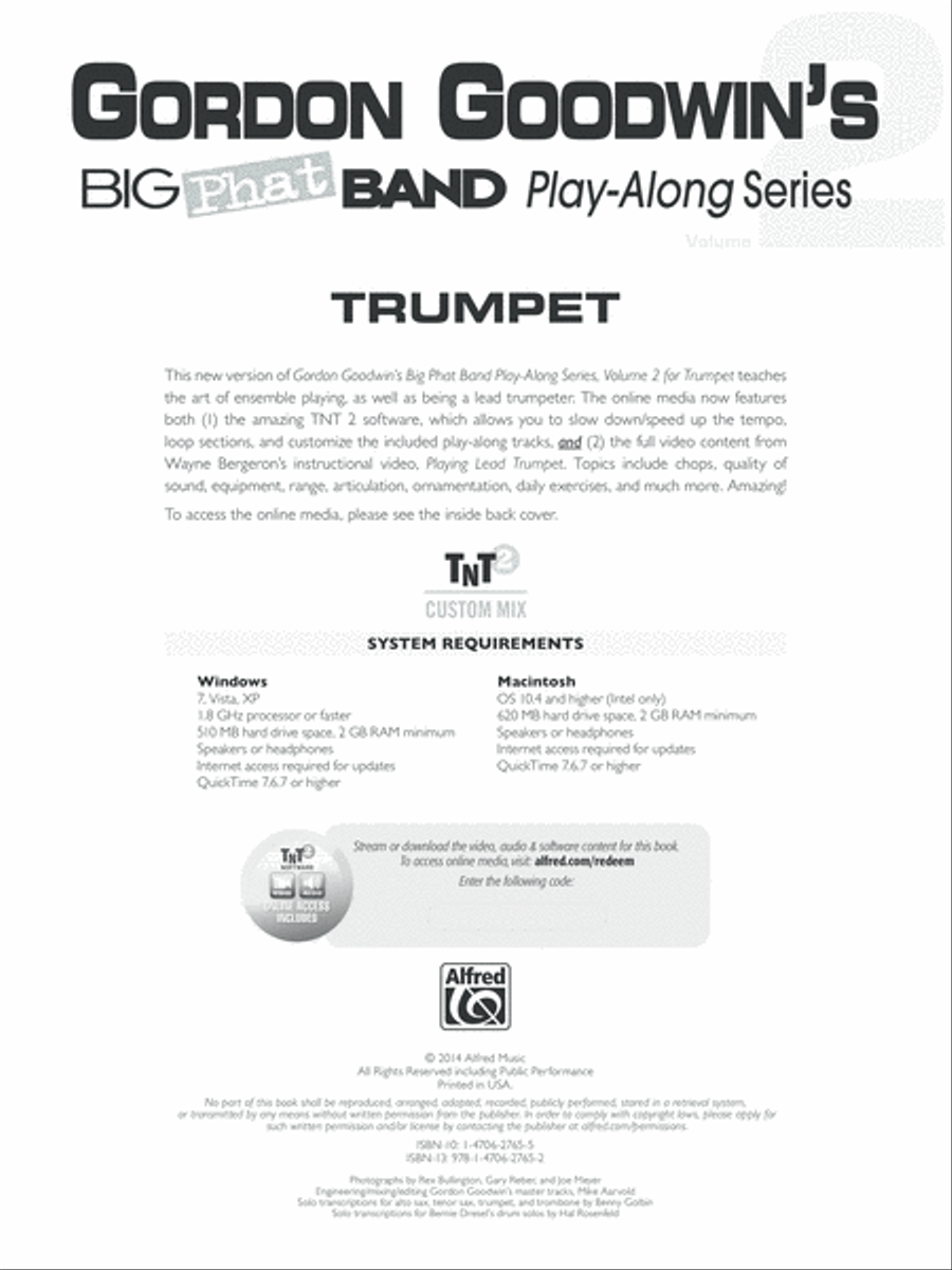 Gordon Goodwin's Big Phat Play Along, Volume 2 Cornet scores gallery preview page 2