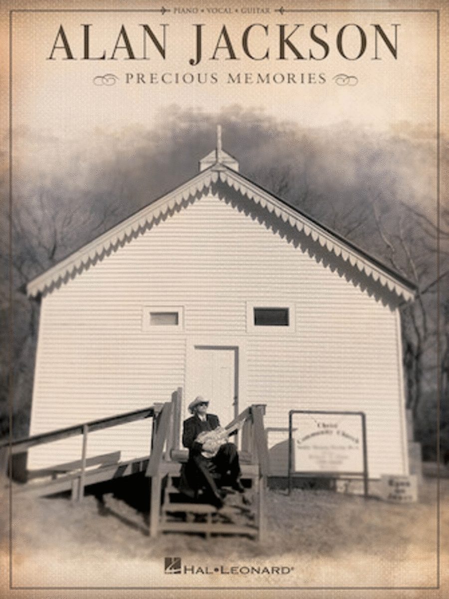 Alan Jackson – Precious Memories Piano, Vocal, Guitar scores gallery preview page 1