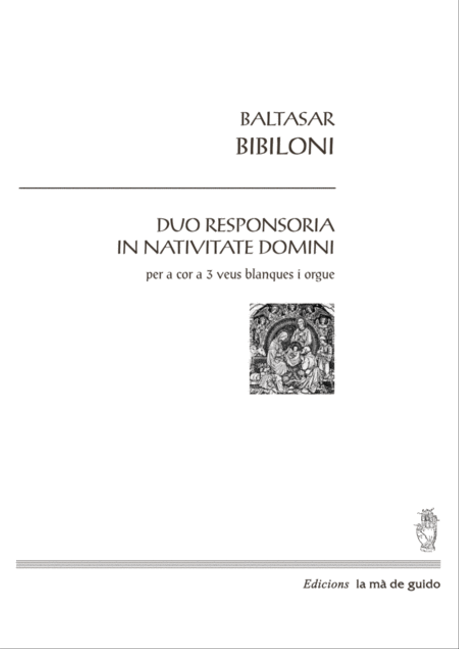Duo responsoria in nativitate domini SSA scores gallery preview page 1