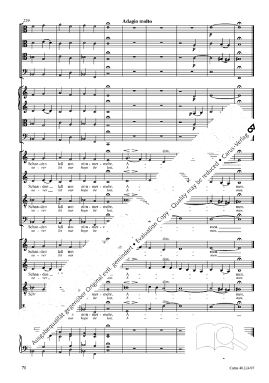 Kyrie in d + Herr Gott, dich loben wir Orchestra scores gallery preview page 71