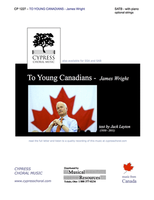 To Young Canadians