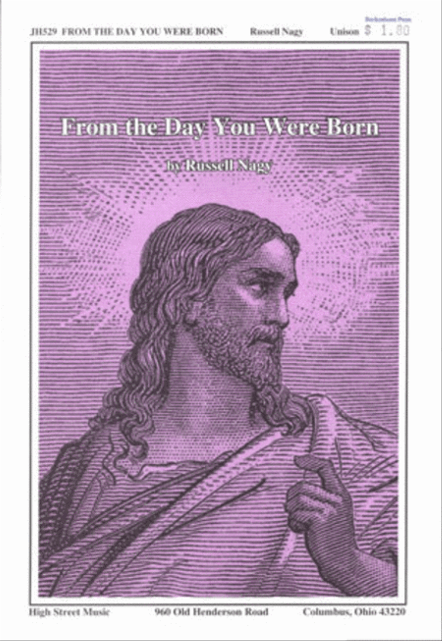 From the Day You Were Born Unison Choir scores gallery preview page 1
