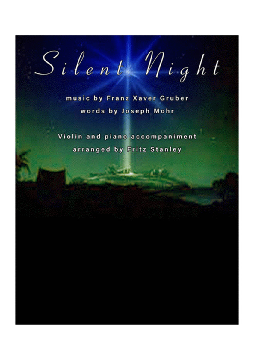 Silent Night - Violin & Piano Accompaniment image number null