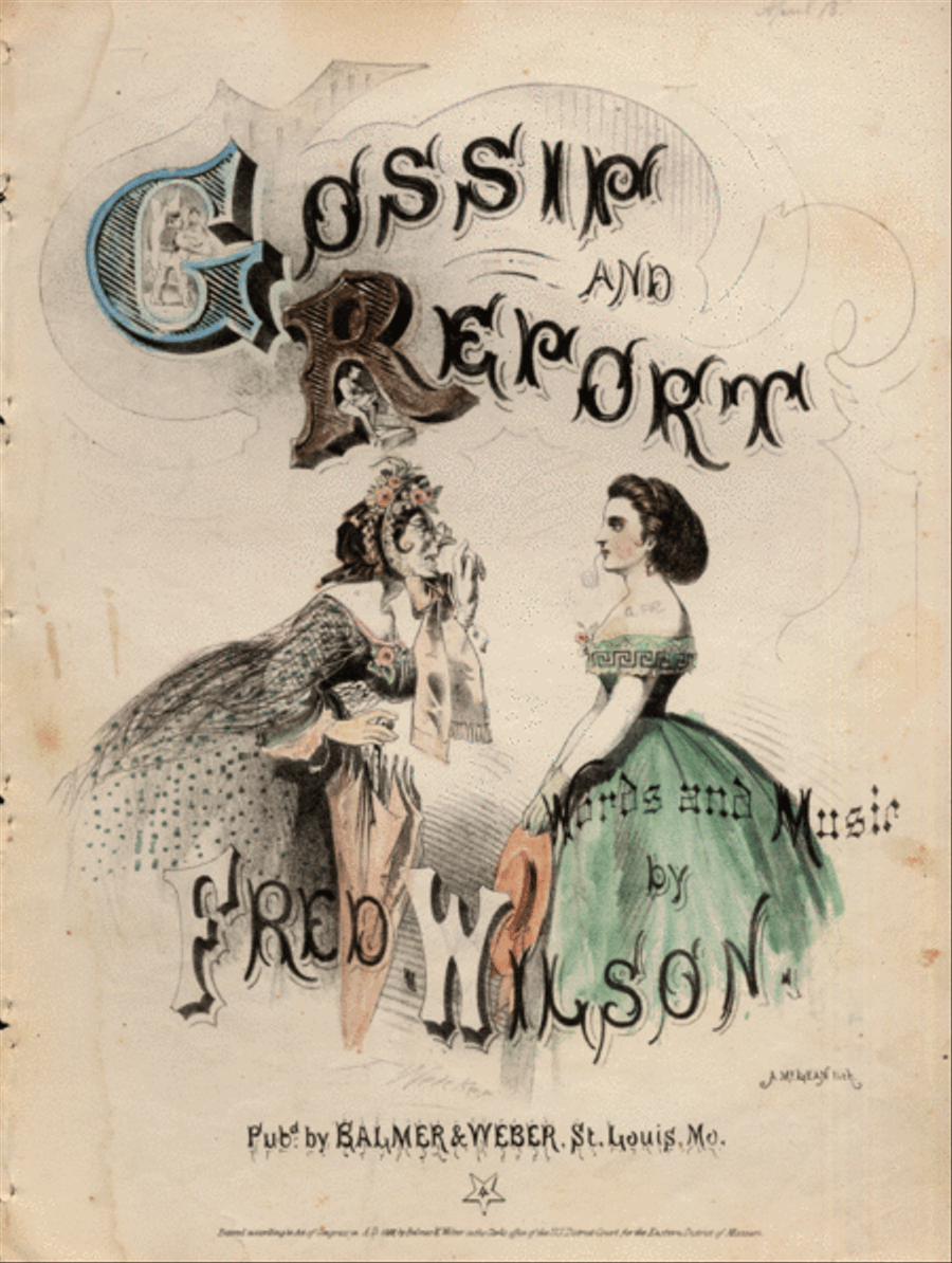 Gossip and Report Voice scores gallery preview page 1